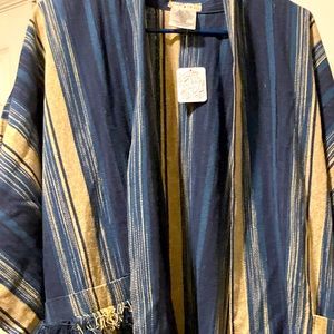 NWT maxi free people kimono one size